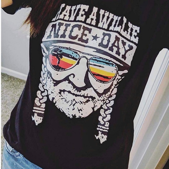 New "Have a Willie Nice Day", graphic t-shirt - Picture 2 of 6